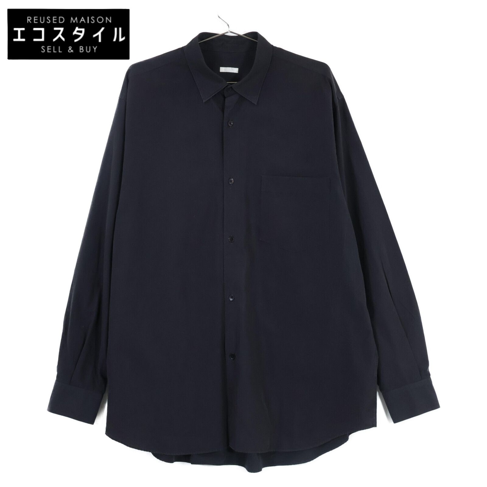 COMOLI コモリシャツ ネイビー 3 【公式通販】