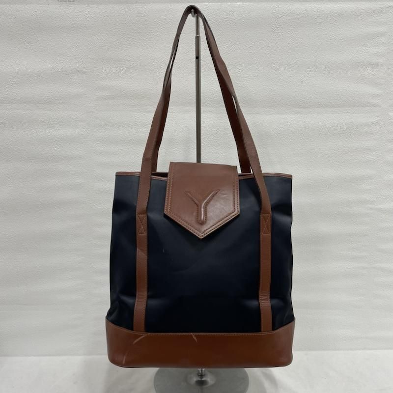本日限定価格 イブサンローラン トートバッグ YSLロゴ A4収納 肩掛け可能 Yves Saint Laurent イヴサンローラン トートバッグ オールド