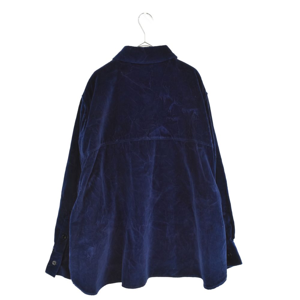 Jieda (ジエダ) 20AW VELVET OVER SHIRT ベルベットオーバーサイズ