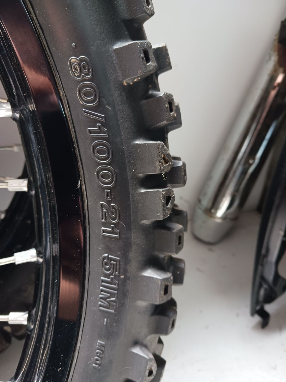 エクセル タカサゴリム Excel Takasago Rim 21x1.60オフロードバイク用ホイールセット BRIGHTFACE_UK