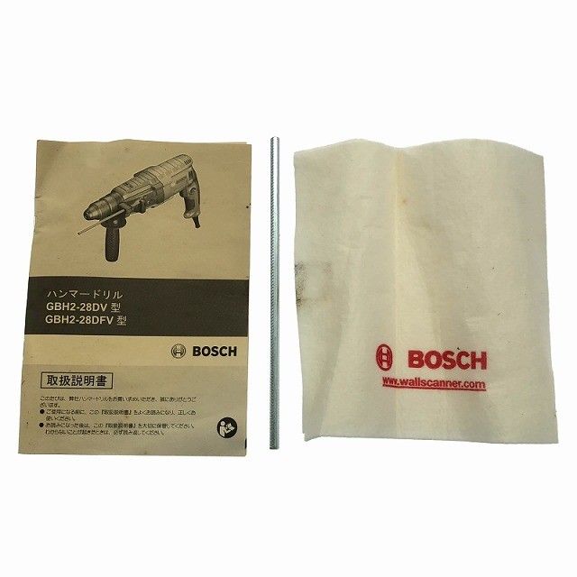 比較的 BOSCH ボッシュ 100 V ハンマードリル GBH 2-28 DV ケース付 SDSプラス コード式 ハンマドリル 穴あけ 穿孔 116170 電動ハンマードリル ドリル ドライバー レンチ 電動工具 エア工具