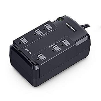 CyberPower 無停電電源装置 常時商用給電 矩形波出力 375VA 255W CP375JP ブラック