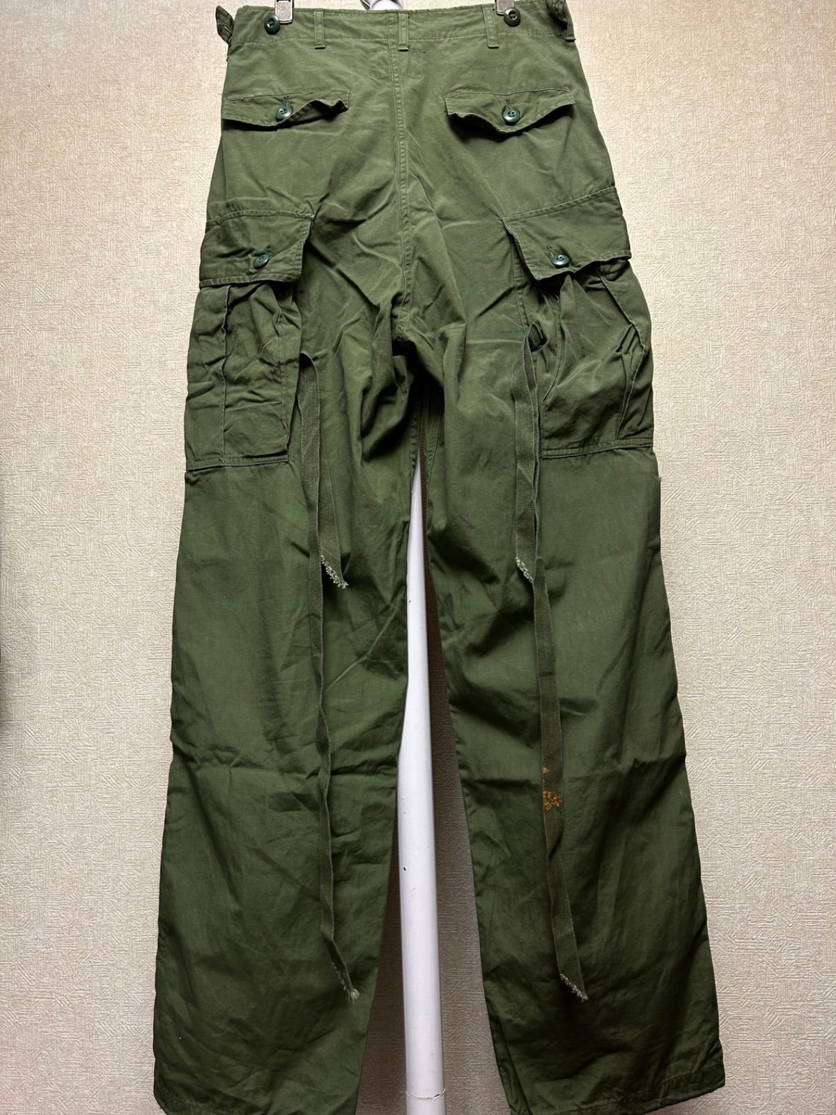 激レア米軍実物NAM戦64年製ジャングルファティーグ1stモデルパンツ極上