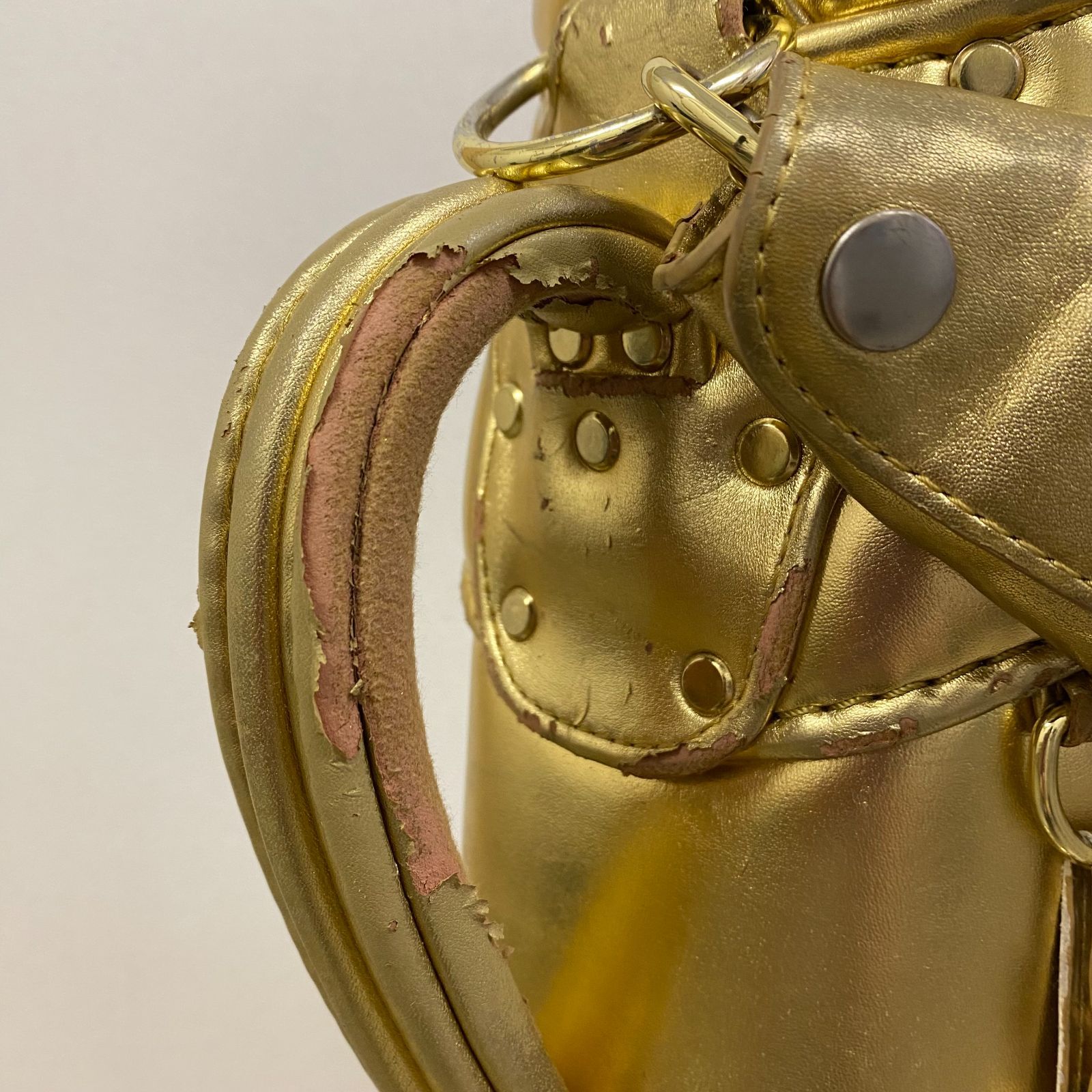 PEARLY 購入 GATES（パーリーゲイツ） キャディバッグ ゴールドカラー