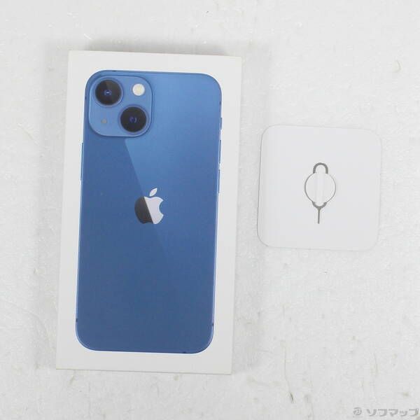 品〕 iPhone13 mini 128GB ブルー MLJH3J／A SIMフリー【295