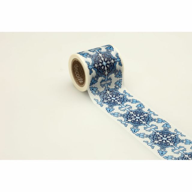 まとめ ニトムズ インテリアマスキングテープ 8m タイル ブルーB M3612 ×20セット