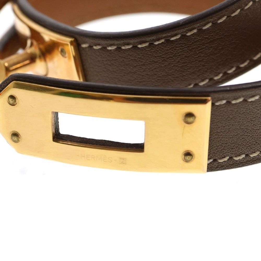 HERMES (エルメス) ケリードゥブルトゥール レザーバングル