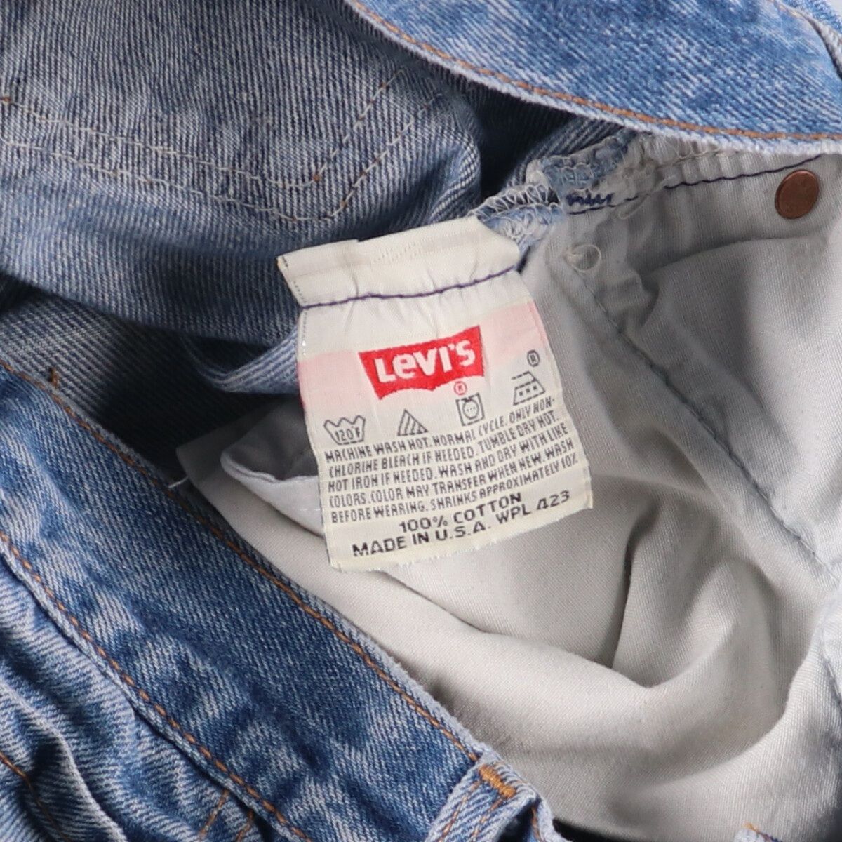 Levi's リーバイス 501 米国製 90年代 ストレートデニム W29 リーバイス501 ダメージデニム ストレートデニム w29 y2k 00s