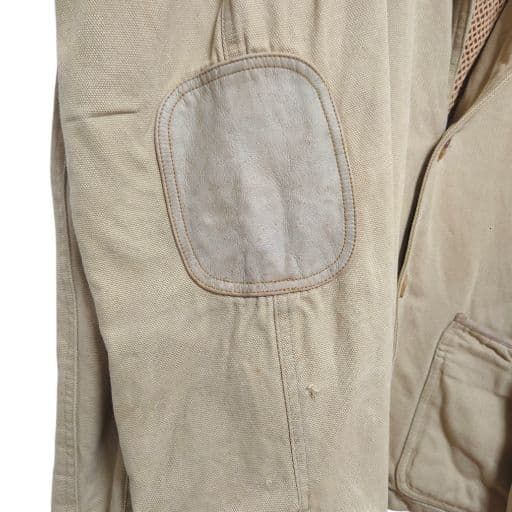 ORVIS】レザーエルボーパッチ フィッシングテーラードジャケットA-3148