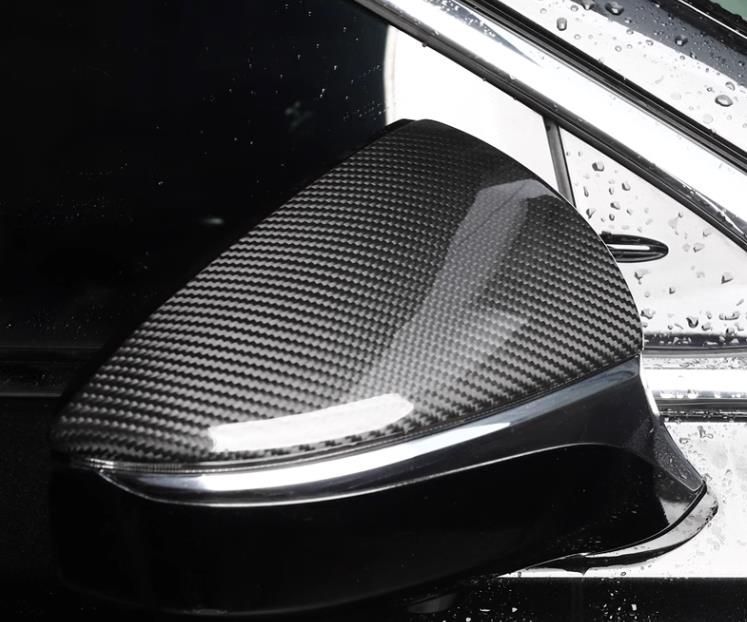レクサス LS 2018-2025 ABS カーボンファイバー ドアミラーカバー 2P