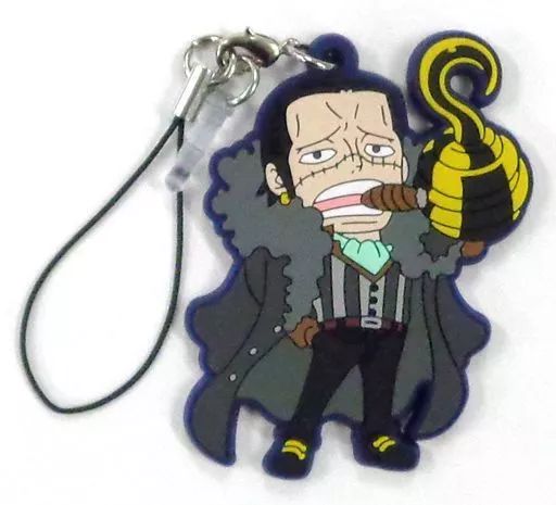 ワンピース スタンピードなラバーマスコット クロコダイル ラバスト 劇場版 中古】ストラップ(キャラクター) クロコダイル 「劇場版