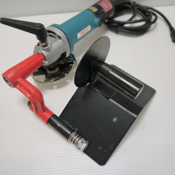 MCC 松坂鉄工所 塩ビ管切断面取り機300 VPB-300 100V ディスクグラインダ≡DT6361