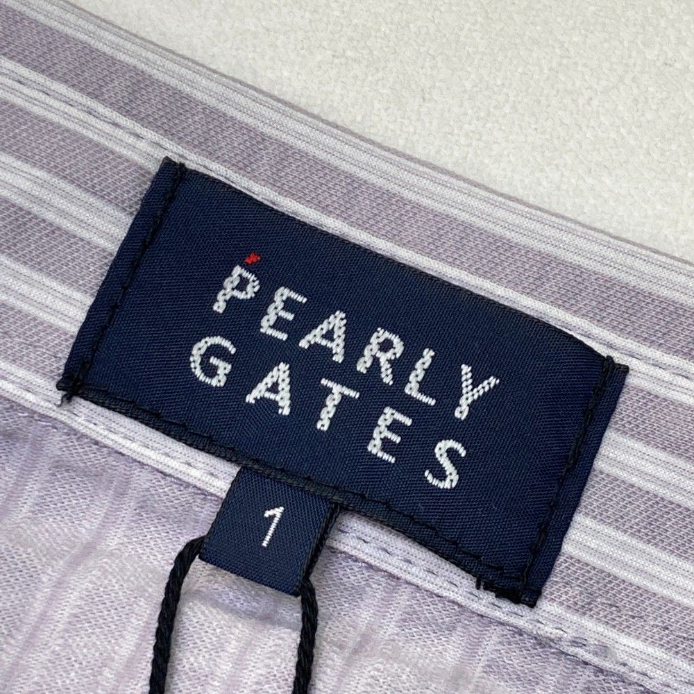 サイズ：1 PEARLY GATES パーリーゲイツ 2023年モデル 半袖ポロシャツ