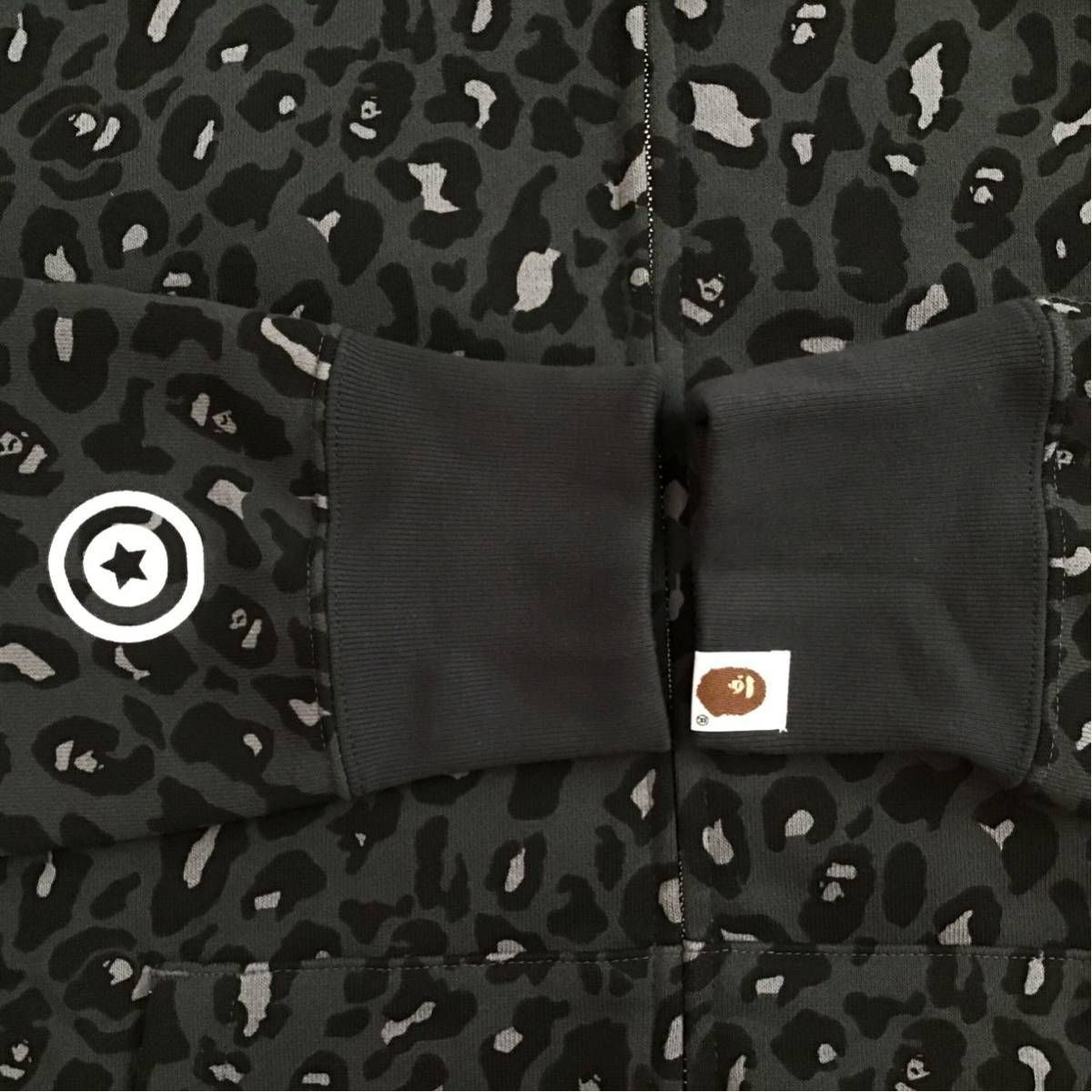 A Bathing Ape ヒョウ柄トレーナー Mサイズ