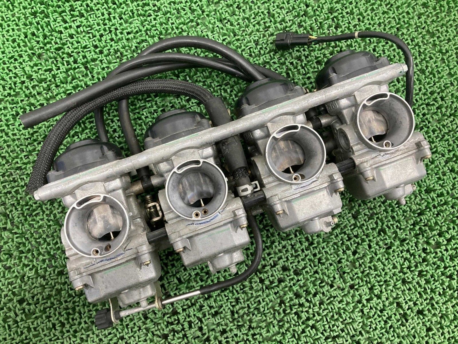 GS1200SS純正ミラー左_割れなし_GV78A_GSX-R1100_GU74A_組み換え交換用