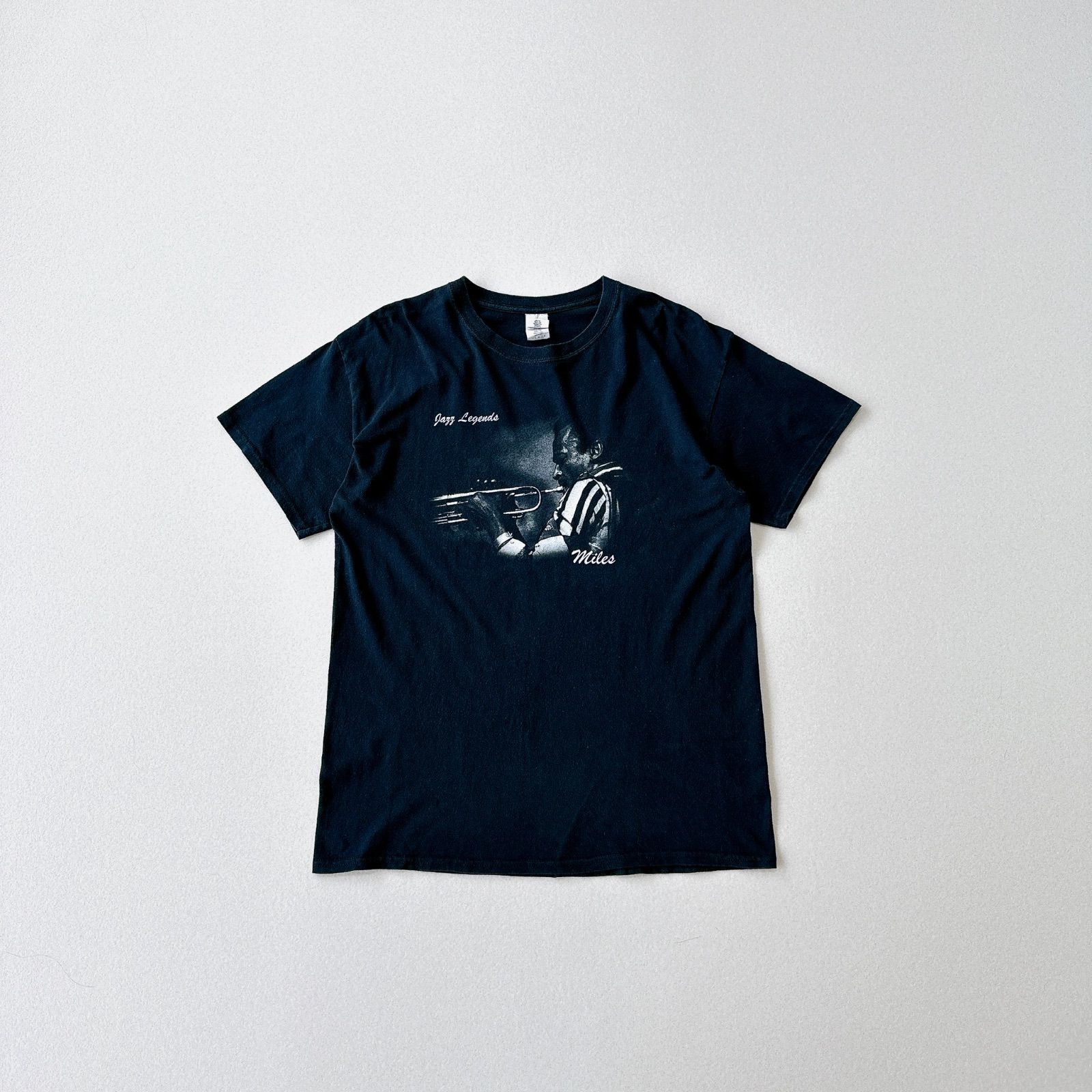 00s ギルダン マイルス デイヴィス プリントTシャツ ジャズ バンドT