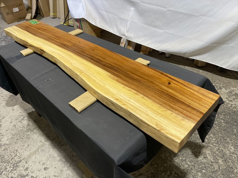 モンキーポッド M260-1 一枚板 乾燥材 カウンター テーブル DIY 天板