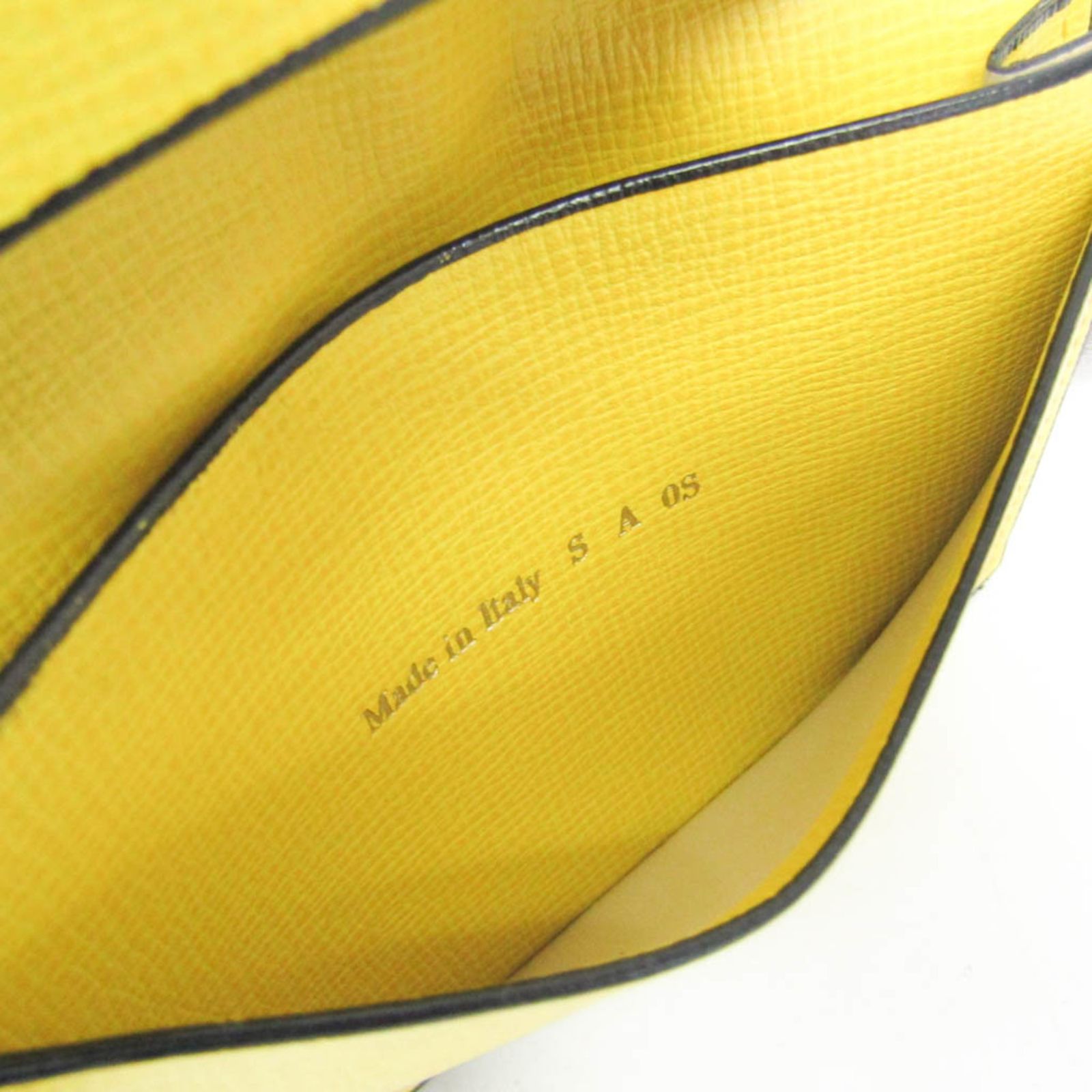 イエロー（黄色）系 Valextra(ヴァレクストラ) カードケース・名刺入れ