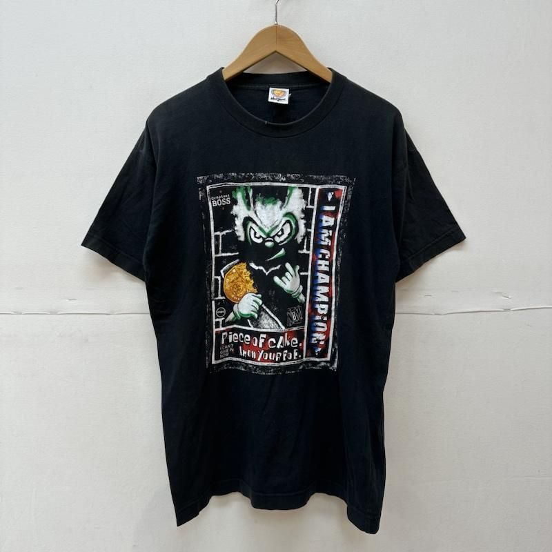 USED 古着 Tシャツ 半袖 I AM CHAMPION 武藤敬司 Tシャツ 新日本