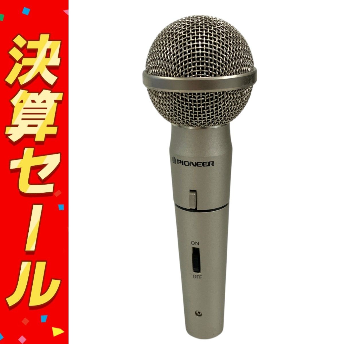 PIONEER パイオニア ダイナミックマイク SM-55 ヴィンテージ レトロ 放送用マイク コレクター向け ジャンク T10096152
