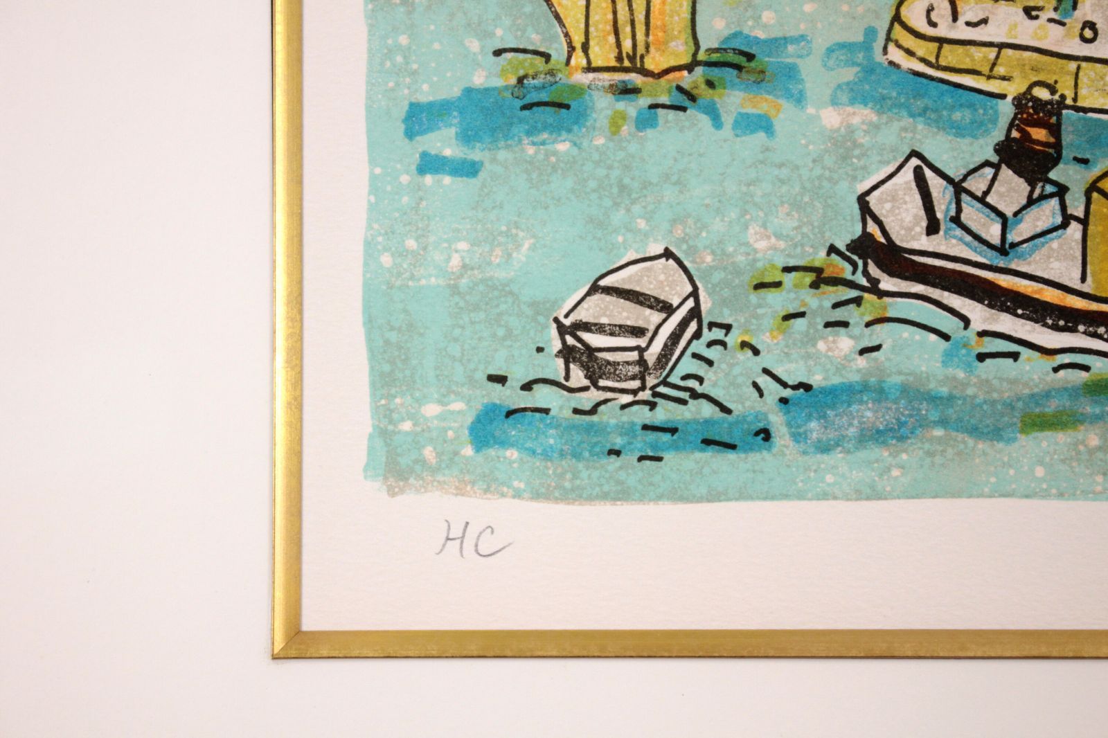 ポール・アイズピリ 「ポンヌフの景色」 リトグラフ 版画 絵画 - メルカリ