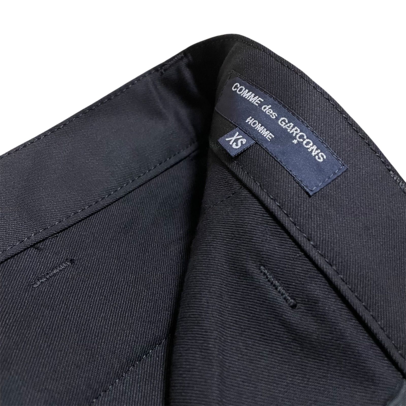定価39,600円 COMME des GARÇONS HOMME パンツ ウールギャバ HN