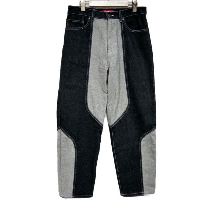 Supreme 国内正規 24AW 24FW 2-Tone Paneled Baggy Jean ツートーン 