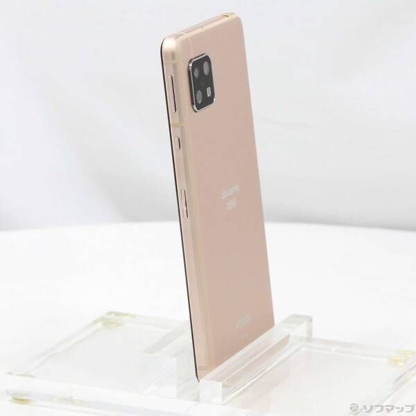 中古品〕 AQUOS sense5G 64GB ライトカッパー SH-53A docomo