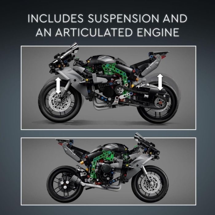 新品・4営業日で発送】レゴ 42170 Kawasaki Ninja H2R バイク 【公式通販】