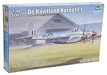 (未使用･未開封品)　トランペッター 1/48 デ・ハビランド ホーネット F.1 プラモデル f4u0baa Amazon | トランペッター 1/48 デ・ハビランド シーホーネット