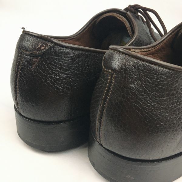 Vintage E.T.Wright/イタリア製 Uチップ ビジネスシューズ ダーク