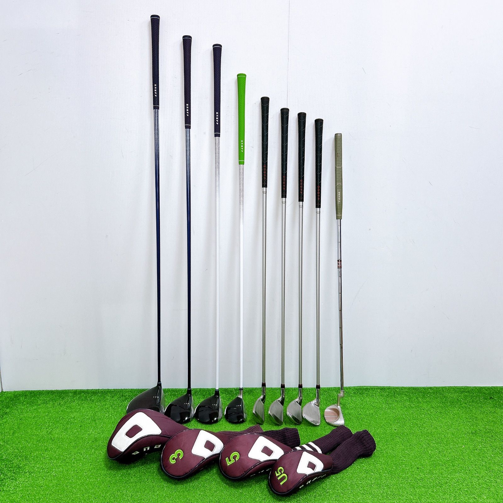豪華！ONOFF オノフ レディースクラブセット 9本 L 初心者 LP-416 LP-1