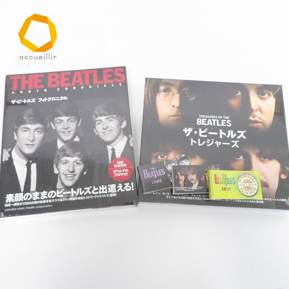 ビートルズ The Beatles 大型本 フォトクロニエル トレジャーズ セット