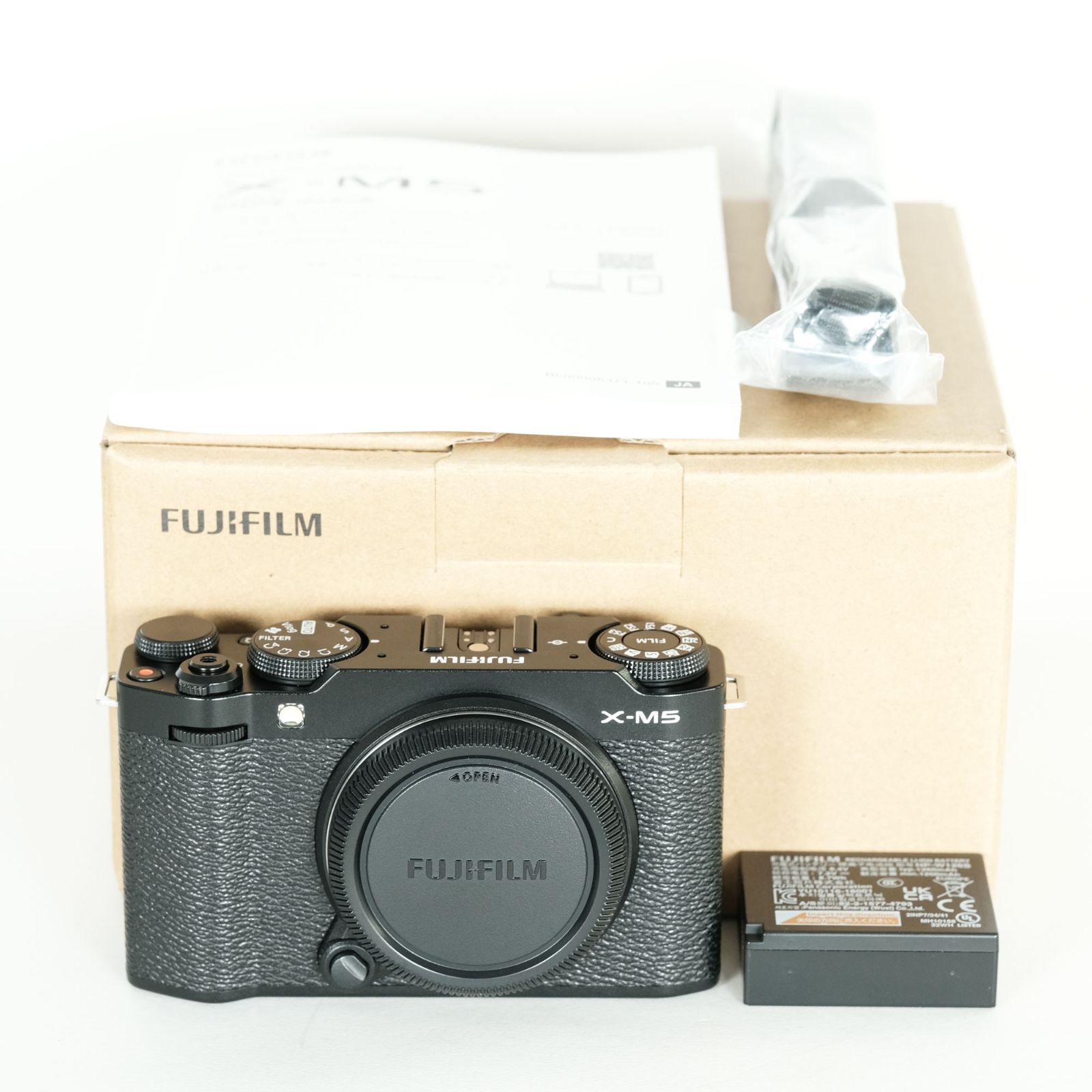 ｜シャッター数4 809回 FUJIFILM X-M5 ボディ ブラック | 富士フイルムXマウント