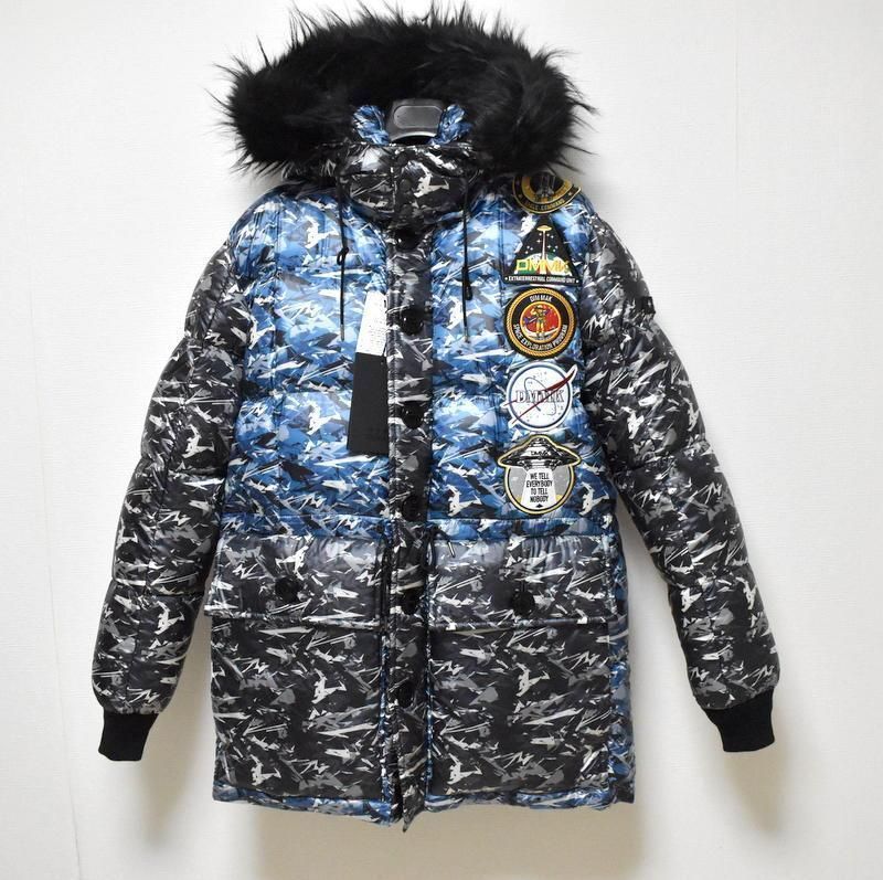 TATRAS × DIM MAK ダウン カモ パーカー 01 02 定価17万 タトラス