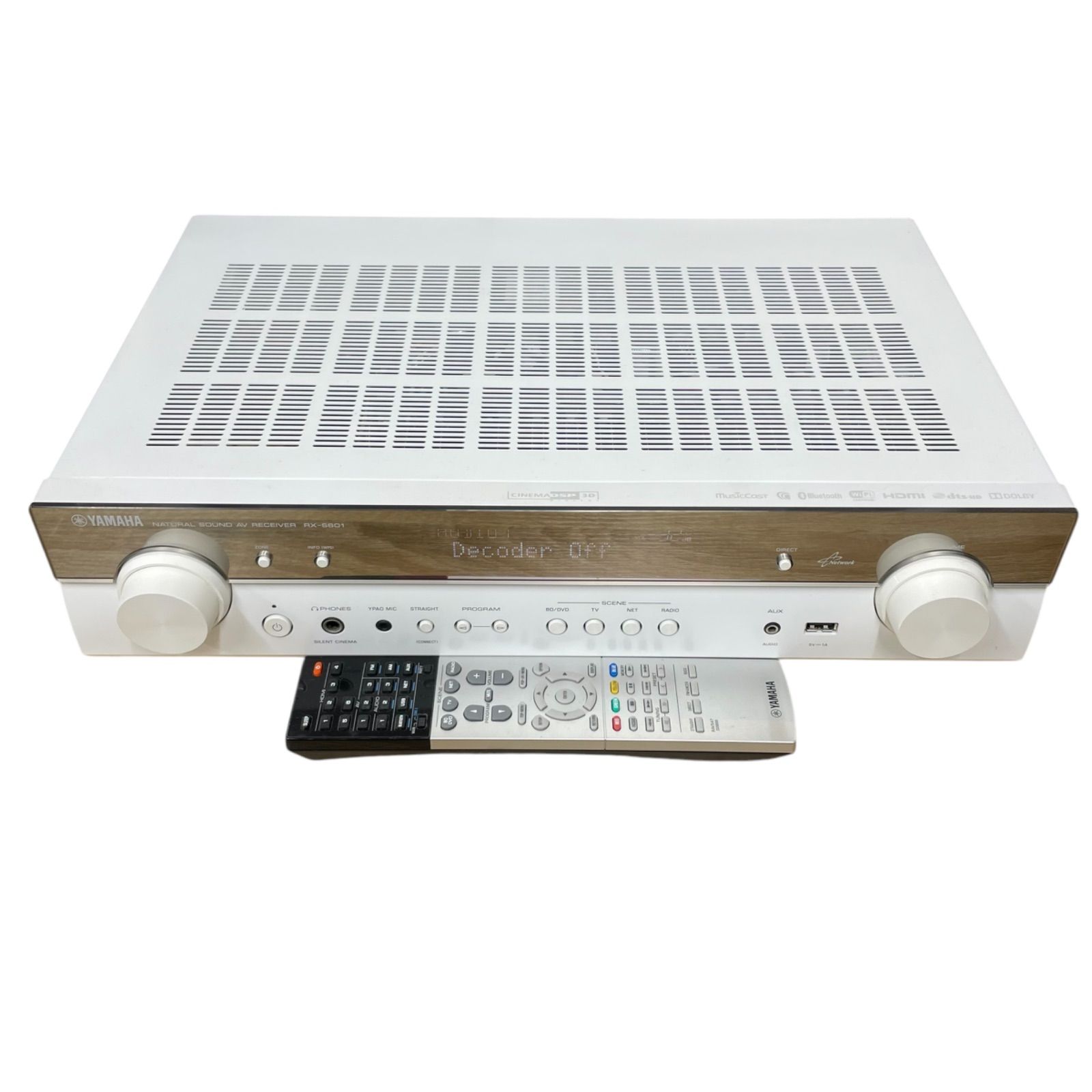 YAMAHA RX-S601 5.1ch AVレシーバー ホワイト