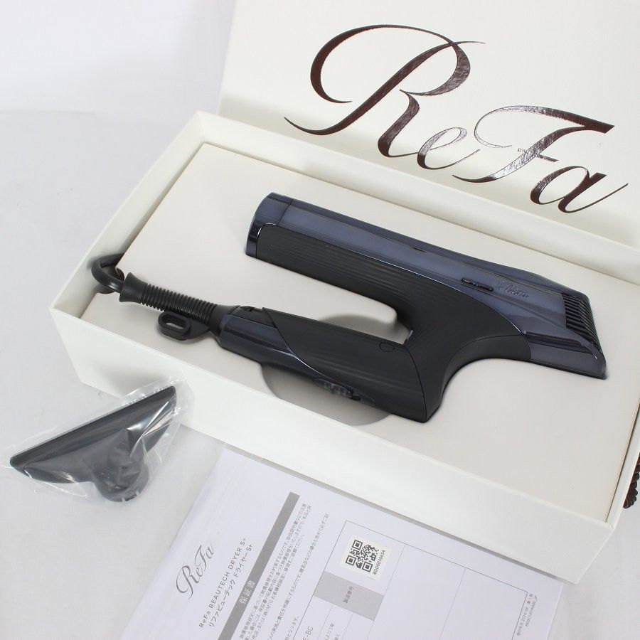MTG ReFa BEAUTECH DRYER S+ RE-BC-03A ブラック ヘアドライヤー