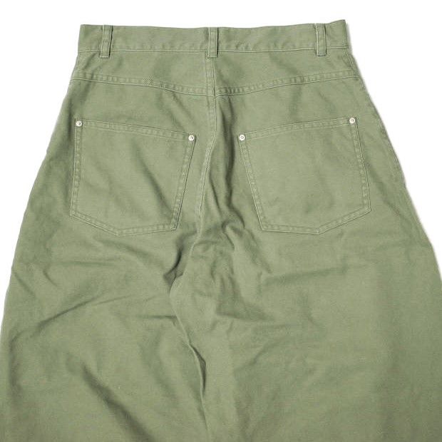 新品 EMAM エマム 25SS 日本製 Cotton Twill Balloon Pants コットン