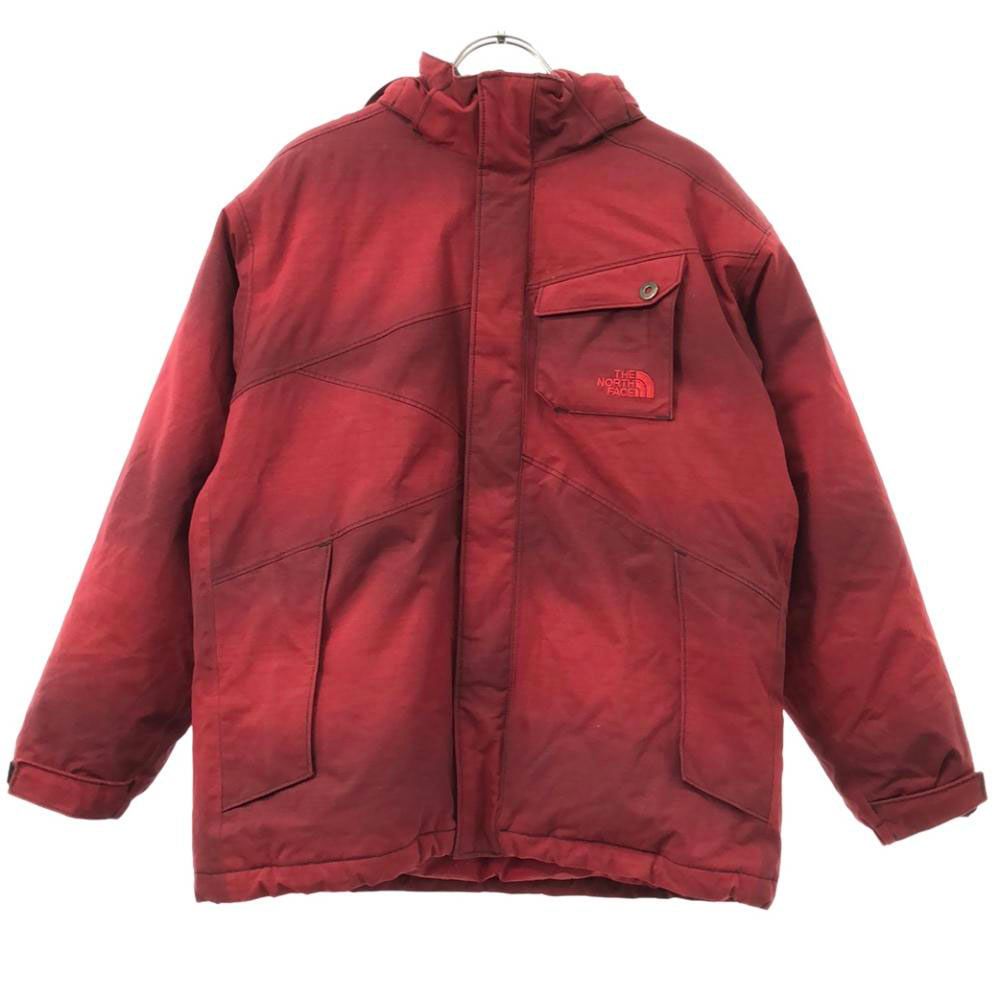 ザノースフェイス　ダウンジャケット　2T ザノースフェイス EL166286 ロゴ刺繍 フード付 ダウンジャケット