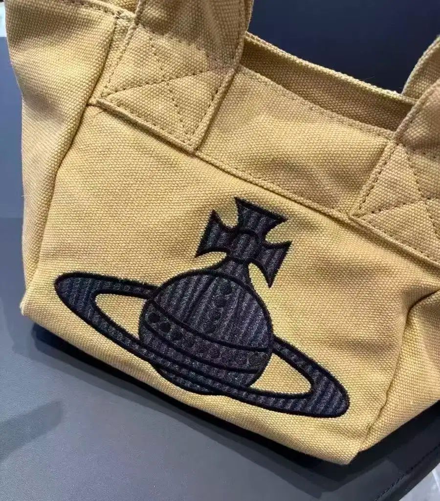 ヴィヴィアン ウエストウッド女性用バッグ マミ ベク キャンバストート ミニバッグ