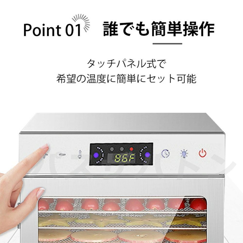 1000W高効率360°熱風循環