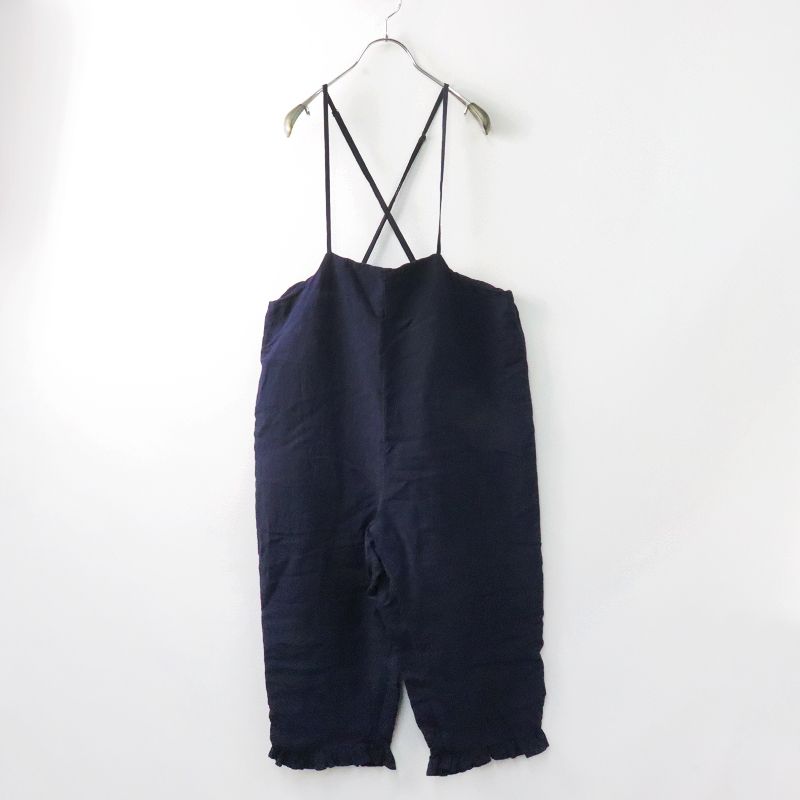 2022SS ネストローブ nest Robe linen petit frill salopette