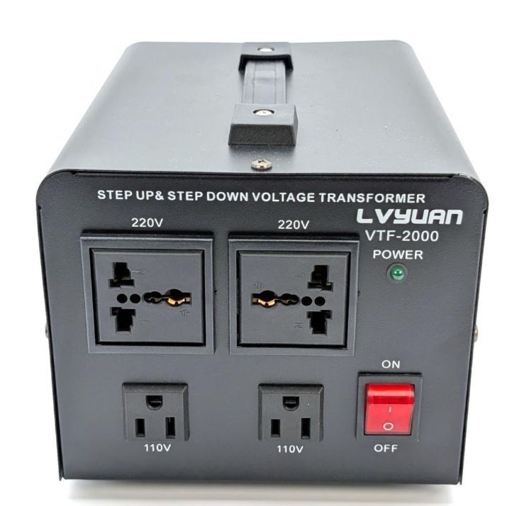 未使用品】Lvyuan VTF-2000 2000W アップダウントランス 変換