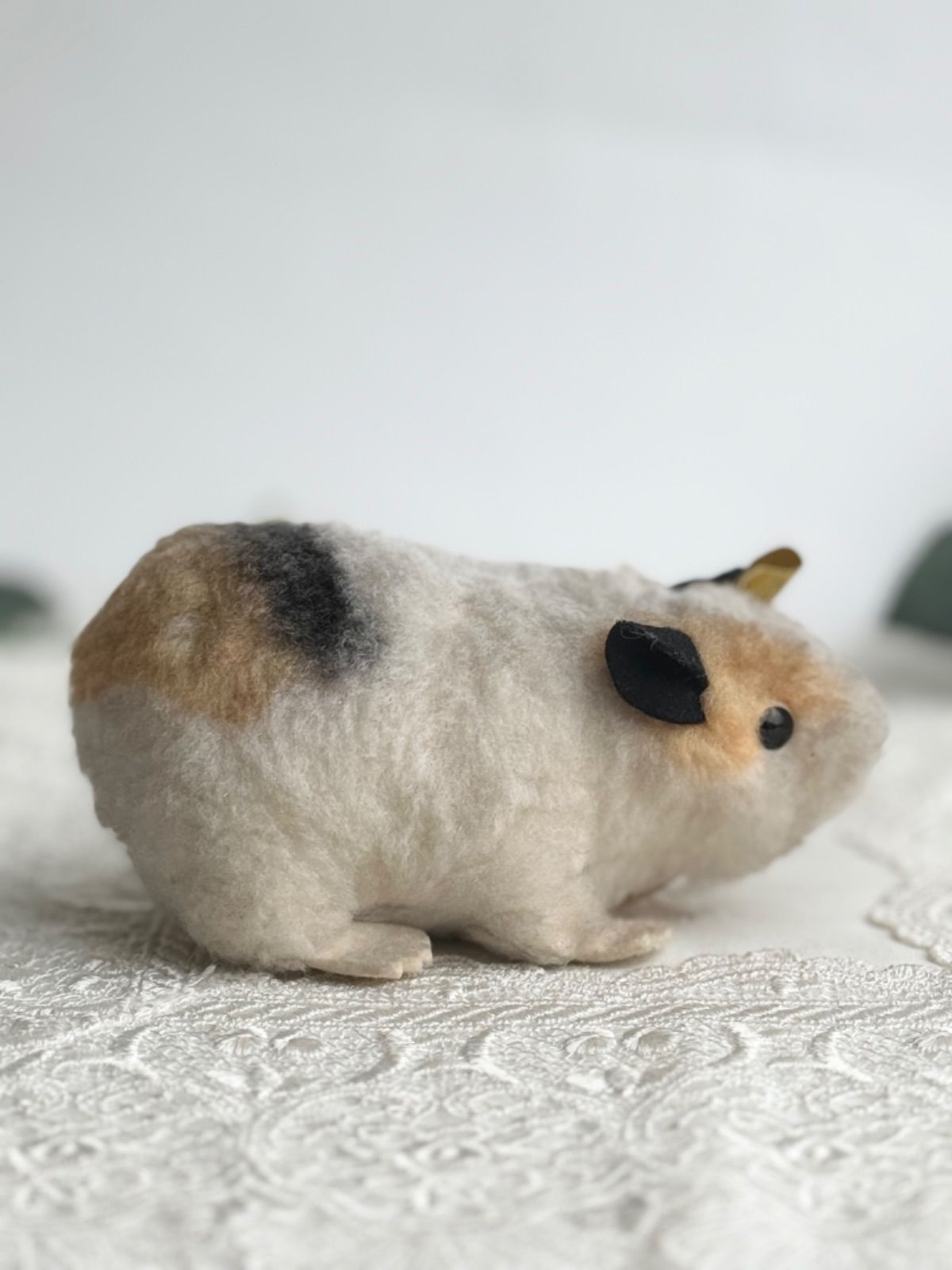 Steiff - シュタイフ★Dalle Guinea Pig ID完品★モルモットのダレ/天竺鼠 Steiff - シュタイフ☆Dalle Guinea Pig ID完品☆モルモットの