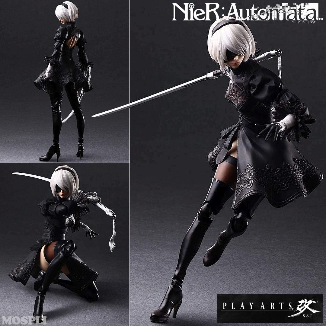 PLAYARTS改 ニーア：オートマタ ヨルハ二号B型 開封レビュー】プレイアーツ改 ニーア オートマタ ヨルハ二号B型 DX版