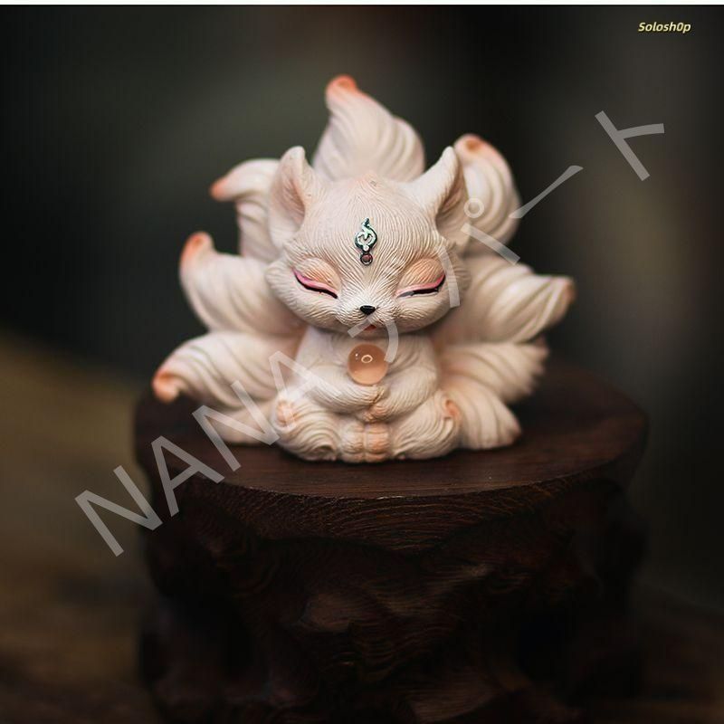 浮彫り踊るミューズ応接間 文机 茶室 装飾品 現代工芸品 美術品 置物 九尾狐 小狐 事務室 茶卓 茶道具 多肉鉢 造景 装飾品 工芸品