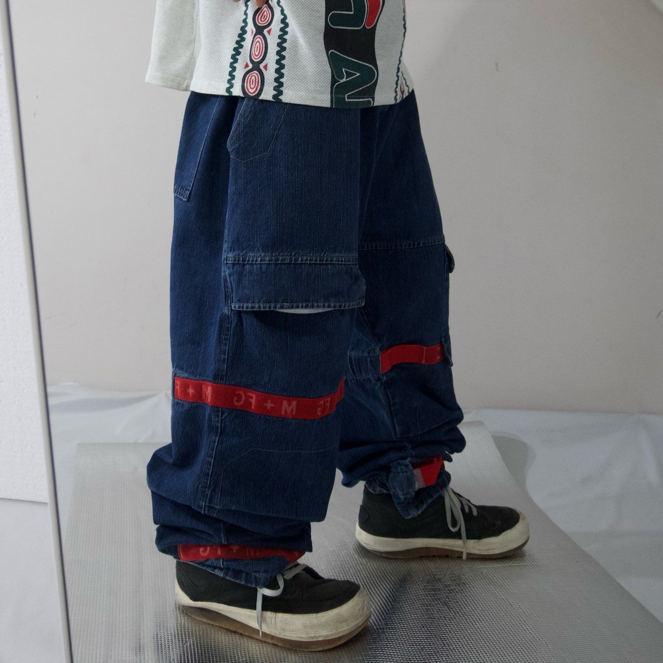 Marithe Francois Girbaud W46 Shuttle Denim Pants マリテ