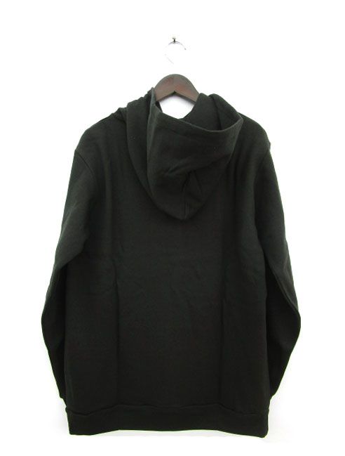 クラネオム CLANE HOMME パーカー プルオーバー 長袖 英字 裏起毛 2 黒 ブラック | a