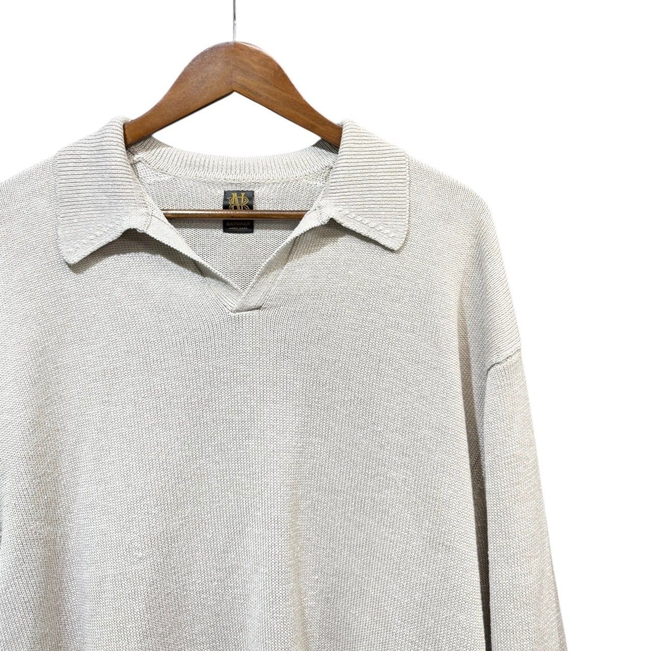 BATONER×ADAM ET ROPE バトナー アダムエロペ 24SS WASHED HIGH COUNT