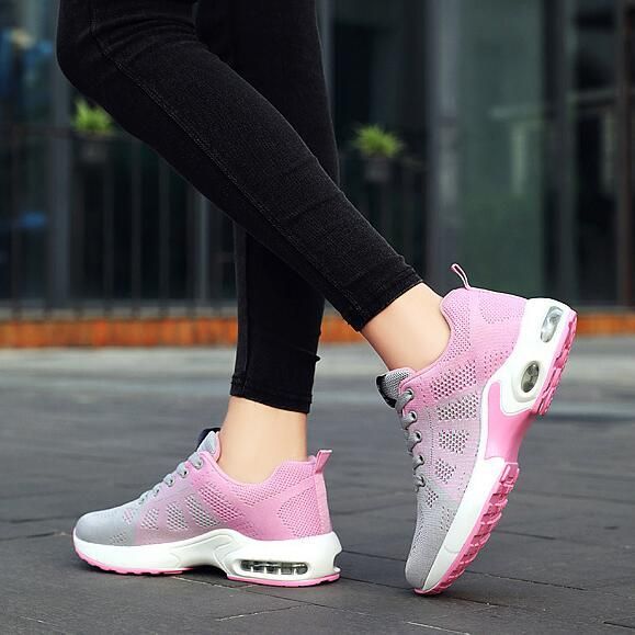 レディース スポーツ ウォーキングシューズ ピンク ランニング 23cm 軽量 ランニング ジム トレーニング 軽量 スニーカー スニーカー レディース メンズ 男女兼用 人気 ウォーキングシューズ